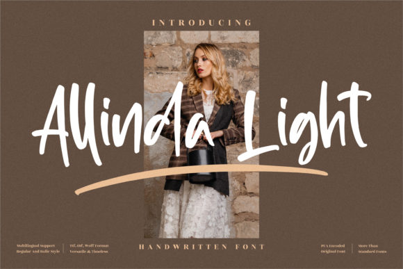 Allinda Light: The Typeface That Elevates Your Campaign