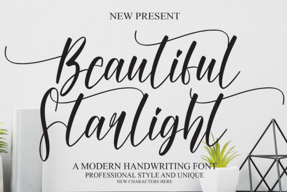 Beautiful Starlight Font Review: A Delicate Script for Creative Branding