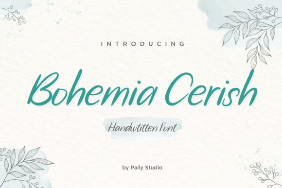 Bohemia Cerish: A Handwritten Typeface That Elevates Web Design