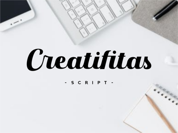 Creatifitas: A Handwritten Typeface for Beautiful Craft Projects