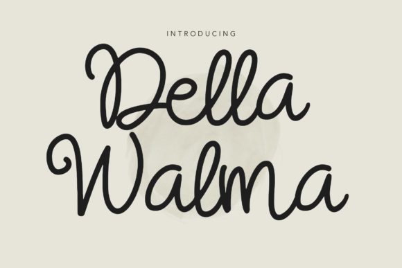 Della Walma Font Review: A Delicate Script for Creative Branding