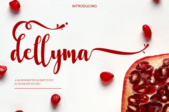 Dellyma Font: A Handwritten Typeface for Modern Web Design
