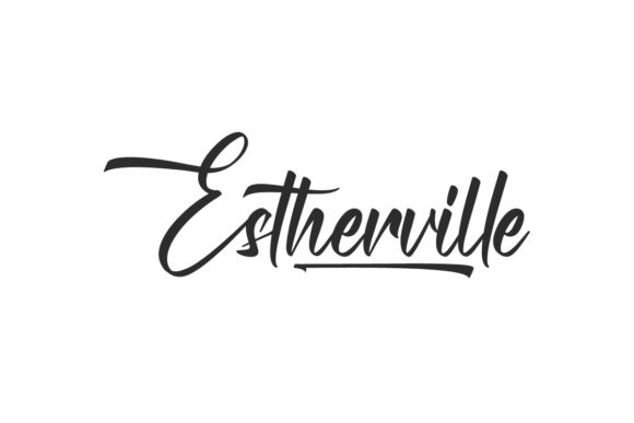 Estherville: A Handwritten Font That Elevates Editorial Design