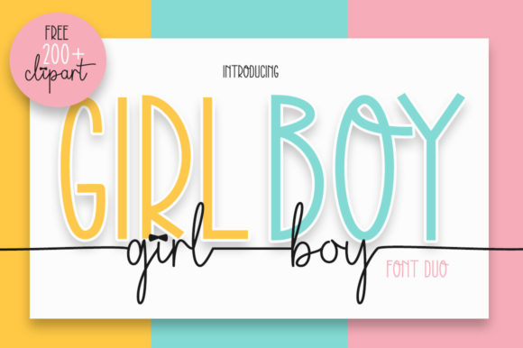 Girl Boy Typeface: A Polished Addition to Your Brand’s Visual Identity