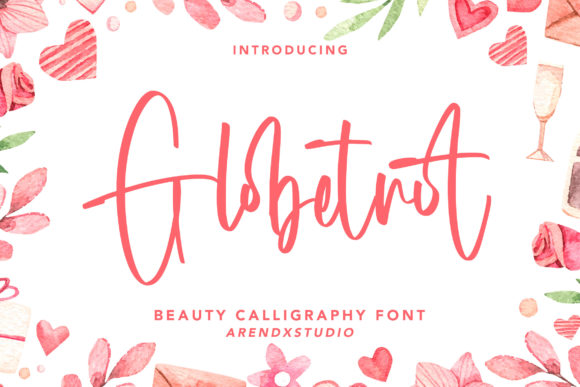 Globetrot: A Handwritten Font with Editorial Elegance