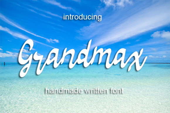 Grandmax: A Handwritten Typeface for Digital Elegance