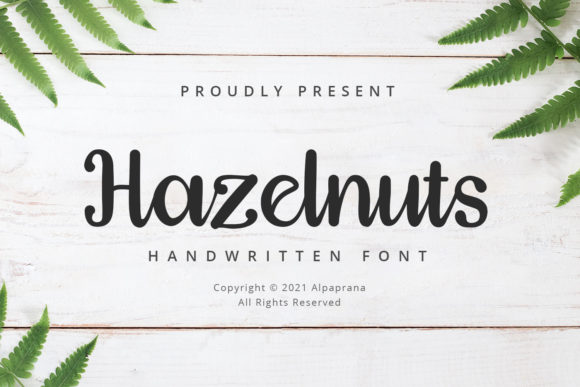 Hazelnuts Font Review: A Stylish Typeface for Modern Campaigns