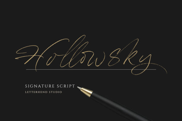 Hollowsky: A Typeface That Elevates Brand Visuals