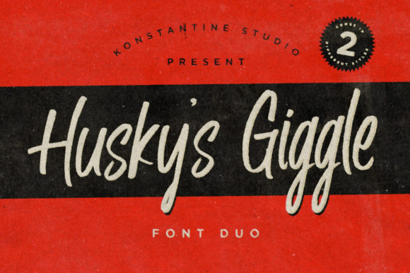 Husky s Giggle: A Delightful Font for Business Branding