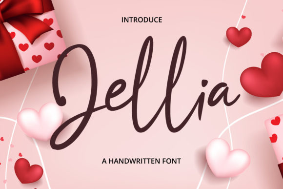 Jellia Font: A Handwritten Typeface That Elevates Digital Design