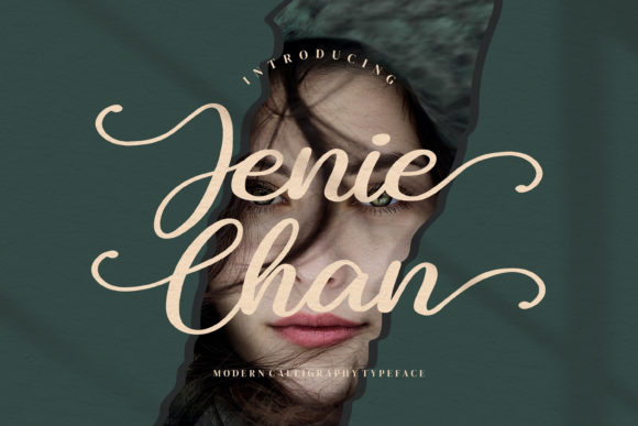 Jenie Chan: A Script Font with Heart and Versatility