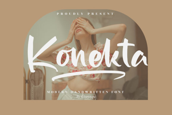 Konekta: A Script Font with Personality