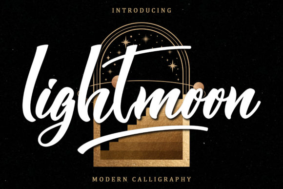 Lightmoon Script Font: A Stylish Typeface for Craft Projects
