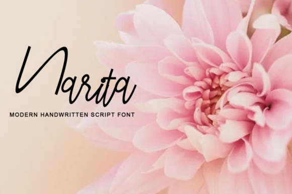 Narita: A Handwritten Font That Elevates Your Craft