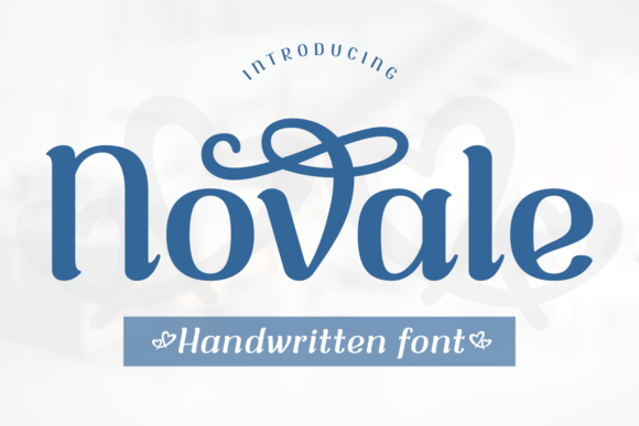 Novale: A Handwritten Typeface That Elevates Editorial Design
