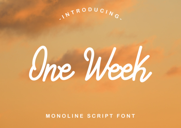 One Week Font: A Simple Typography Choice for a Polished Brand