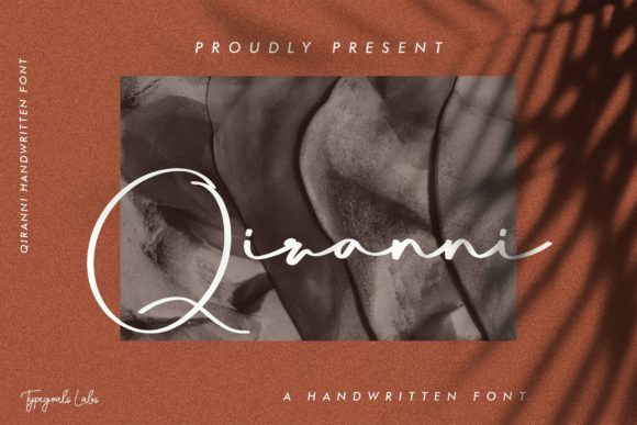 Qiranni: A Handwritten Typeface for Timeless Branding