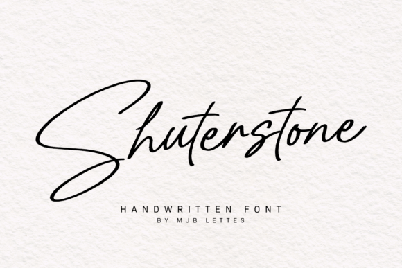Shuterstone Font: A Handwritten Touch for Your Brand
