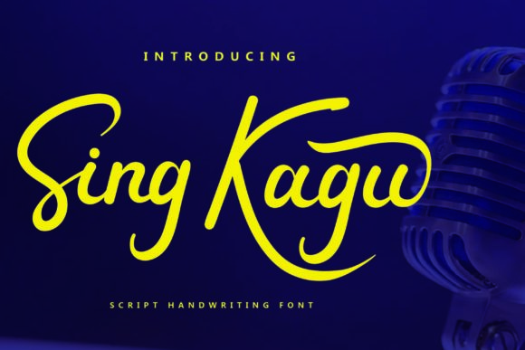 Sing Kagu: A Handwritten Typeface That Elevates Editorial Design