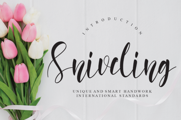 Sniveling: A Script Font with Personality