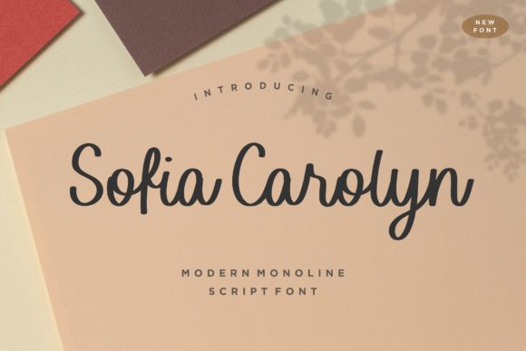 Sofia Carolyn: A Handwritten Font for Professional Branding