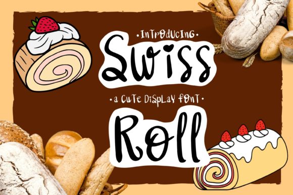 Swiss Roll Font: A Handwritten Typeface for Your Creative Projects