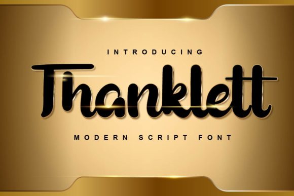 Thanklett: A Handwritten Typeface That Elevates Web Design